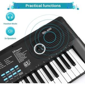 Portable Keyboard Gift Teaching for Beginners, electric piano for kids