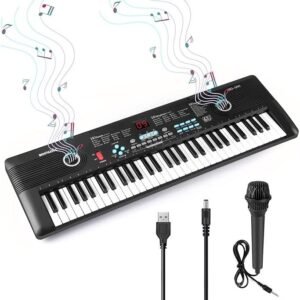 Portable Keyboard Gift Teaching for Beginners, electric piano for kids